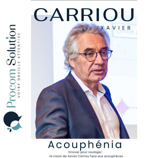 Entretien avec Xavier CARRIOU – Fondateur d'Acouphénia